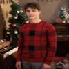 H2H Mens Casual Slim Fit Pullover Knit Sweaters Crew Neck Long Sleeve Plaid Check Patterned RED US L/Asia XL (CMOSWL086) view 3