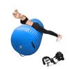 GBVUGY Gymnastics Air Barrel Roller,Inflatable Tumbling Mat Backbend Trainer with Electric Pump, Back Handspring Track Tumbler for Yoga Cheerleading Home & Water Use view 1