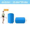 GBVUGY Gymnastics Air Barrel Roller,Inflatable Tumbling Mat Backbend Trainer with Electric Pump, Back Handspring Track Tumbler for Yoga Cheerleading Home & Water Use view 4