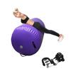 GBVUGY Air Tumbling Mat Tumble Track With Electric PumpInflatable Gymnastics Barrel Roller for Home Use,Gym Training,Cheer leading,Yoga (purple-29.5inch*47.3inch) view 1