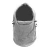 Fleece Windproof Ski Face Mask Balaclavas Hood (Light Gray) view 3