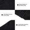 VtuAOL Cardigan Sweaters for Men Soft Thick Slim Fleece Lined Knitted Sweater for Men Black US M view 4