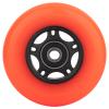 WHEELCOME Inline Skate Wheels with Bearings ABEC-9 and Floating Spacers for Blades Roller Hockey Skates, 85A Indoor & Outdoor, 64mm/70mm/72mm/76mm/80mm Dia, 4-Pack (Orange, 64mm) view 4
