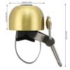 Classic Bicycle Bell, Easy to Install Loud Sound Bike Ring, Copper Stainless Steel Bike Bell with Loud Sound for Road Bike, Mountain Bike, City Bike, Sports Bike, Cruiser Bike, BMX Bike, Copper view 3
