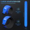 Simket Reflective LED Armband Rechargeable for Running(2 Pack), Running Lights for Runners, Running Lights, High Visibility Reflective Running Gear Adjustable Light Up Arm Bands for Men Women Kids view 3