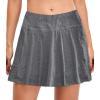 Elastic Women Inner Golf Skirts Skorts Tennis Shorts Sports Skirt Red Dot Skirt with Pockets view 2