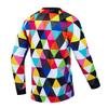 JPOJPO Men's Cycling Jersey MTB T Shirt Long Sleeve Mountain Bike Motorcycle Bicycle Clothes Anti-UV S Diamond Blue view 3