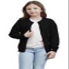 ALINTU Girls Cardigan Sweaters School Uniforms Cotton Crew Neck Long Sleeve Knit Sweaters, Black, 2-3 T, Tag = 100 view 3