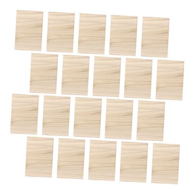 INOOMP Taekwondo Breakable Planks Breakable Boards for Kids Karate Wooden Breaking Boards Rebreakable Board Training for Performance 20pcs Khaki 0.12 Inch and 0.24 Inch Thick 10pics Each