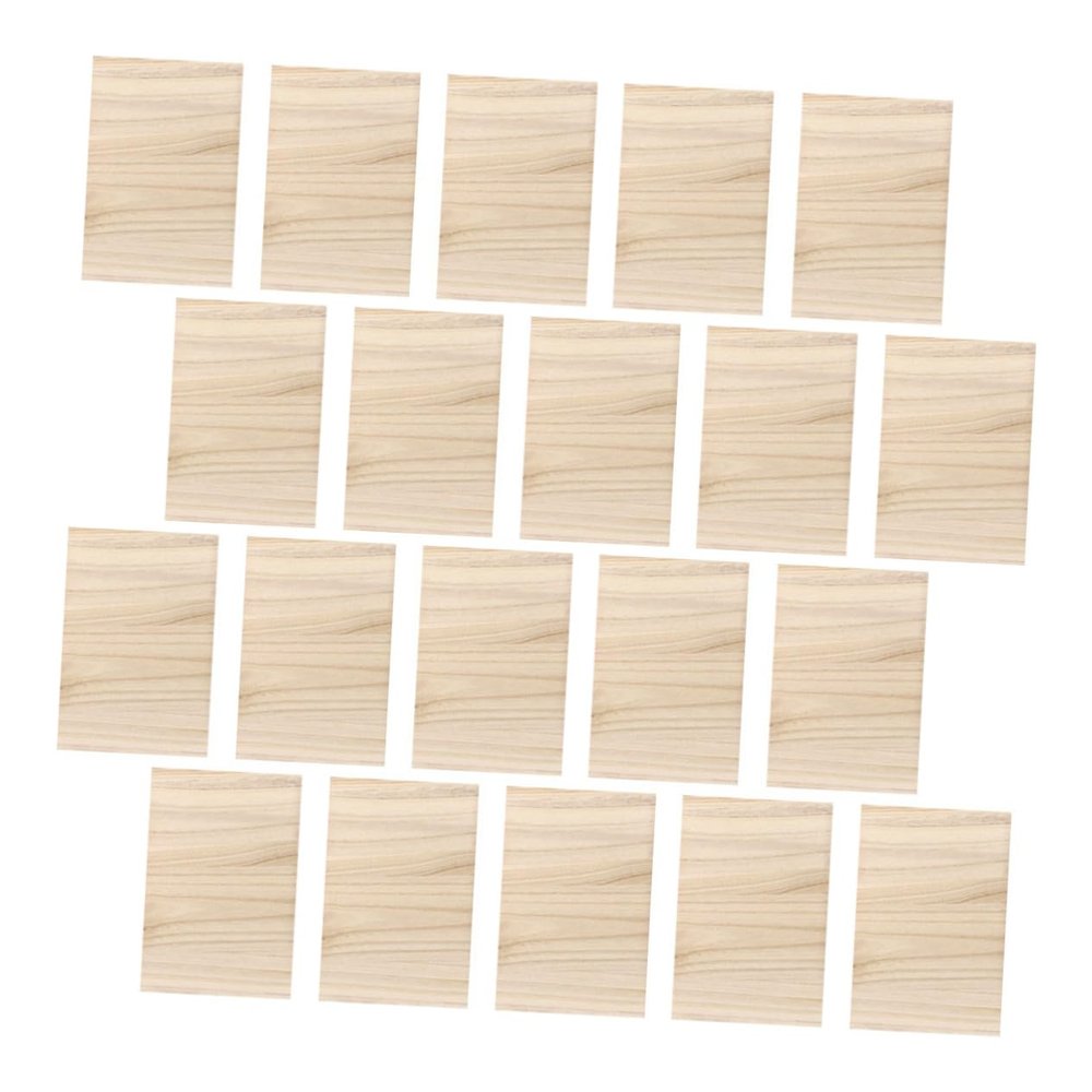 INOOMP Taekwondo Breakable Planks Breakable Boards for Kids Karate Wooden Breaking Boards Rebreakable Board Training for Performance 20pcs Khaki 0.12 Inch and 0.24 Inch Thick 10pics Each