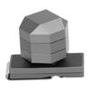 VGEBY Universal Aluminum Cue Chalk Holder Clip Octagon 3 Layers Billiard Pool Cue Chalk Box Holder Billiard Accessories(Black) view 1