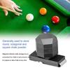 VGEBY Universal Aluminum Cue Chalk Holder Clip Octagon 3 Layers Billiard Pool Cue Chalk Box Holder Billiard Accessories(Black) view 3
