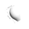 GALPADA Underwear Bulge Enlarge Enhancing Cup Sponge Pad Swimwear Briefs Pad for Swimming Shorts- 2pcs White view 2