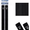 NORTHGEAR Dock Line Chafe Guards 2 Pack  24 Ultra-Strong Chafing Guard Sleeves, UV Resistant, Non-Slip Rope Protection for Boat Dock & Mooring Lines - Black view 1