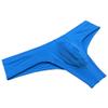 Mens Modal Bikini Boxer Briefs Underwear Male Comfy Enhance Bulge Pouch Brazilian Bikini Lake Blue M view 2