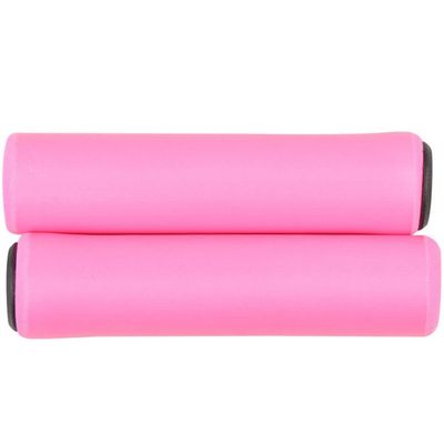 1 Pair Bike Handlebar Grips Bicycle Handle Grips Folding Bike Grips Comfortable Ergonomic Soft Foam Sponge Bike Grips Handlebar Adults for Mountain, MTB, BMX, Beach Cruiser, Scooter