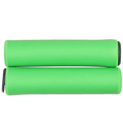 1 Pair Bike Handlebar Grips Bicycle Handle Grips Folding Bike Grips Comfortable Ergonomic Soft Foam Sponge Bike Grips Handlebar Adults for Mountain, MTB, BMX, Beach Cruiser, Scooter