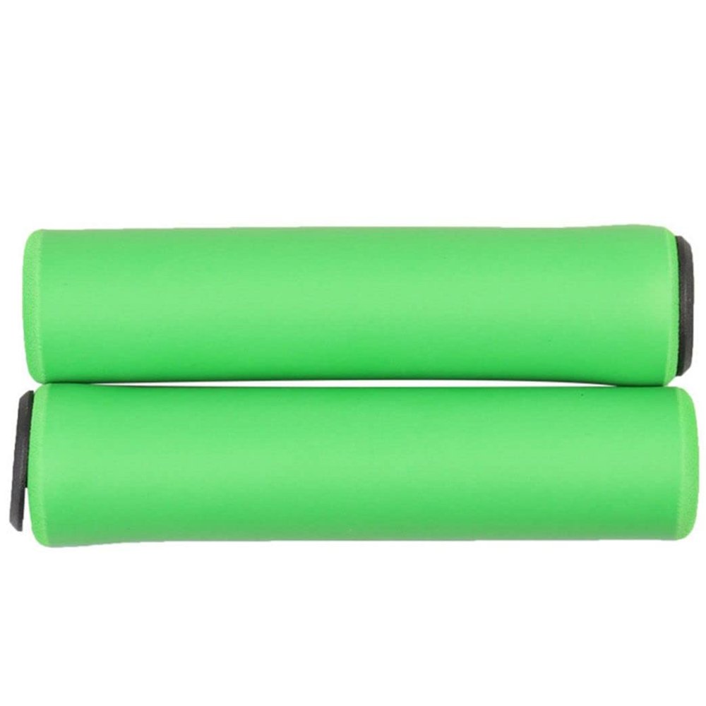 1 Pair Bike Handlebar Grips Bicycle Handle Grips Folding Bike Grips Comfortable Ergonomic Soft Foam Sponge Bike Grips Handlebar Adults for Mountain, MTB, BMX, Beach Cruiser, Scooter
