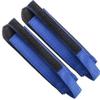 1 Pair Bike Pedal Straps Adjustable Bicycle Feet Straps Bicycle Pedal Straps Cycling Adhesive Pedal Toe Clips Straps Belt Tape for Fixed Gear Bike Peloton Bike Mountain Bicycles, Blue view 1