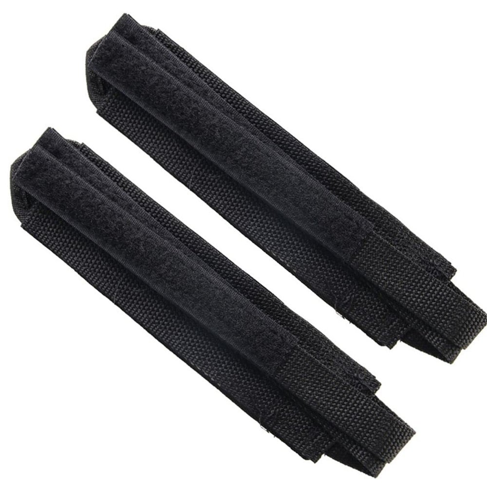 1 Pair Bike Pedal Straps Adjustable Bicycle Feet Straps Bicycle Pedal Straps Cycling Adhesive Pedal Toe Clips Straps Belt Tape for Fixed Gear Bike Peloton Bike Mountain Bicycles, Black