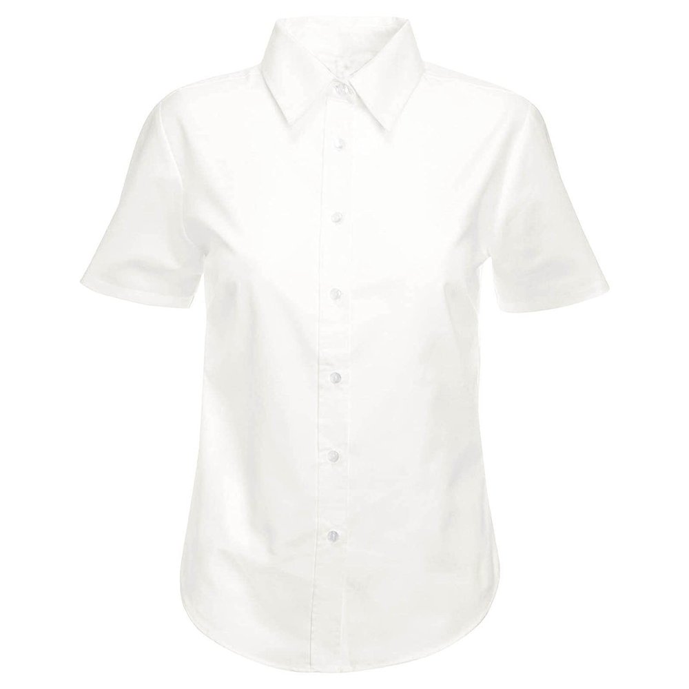 Blouse Ages Blue White Short Tops Sky Shirt Girls School 3-18 Years Sleeve Girls White Long Sleeve (White, 17 Years)