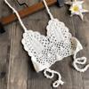 Outfit Top Swimsuit Kids Crochet Bikini Swimwear Straps Girl Clothing Girls Swimwear Guard Girls (White, S) view 3