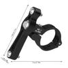 Bicycle Water Bottle Cage, Lightweight and Adjustable Bike Water Bottle Holder, Aluminum Alloy Water Bottle Cages Brackets for Bike Handlebar Seatpost Fork, Mountain Bike, Road Bike, Black view 4