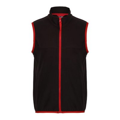 Regatta Childrens/Kids Microfleece Body Warmer (7-8 Years) (Black)