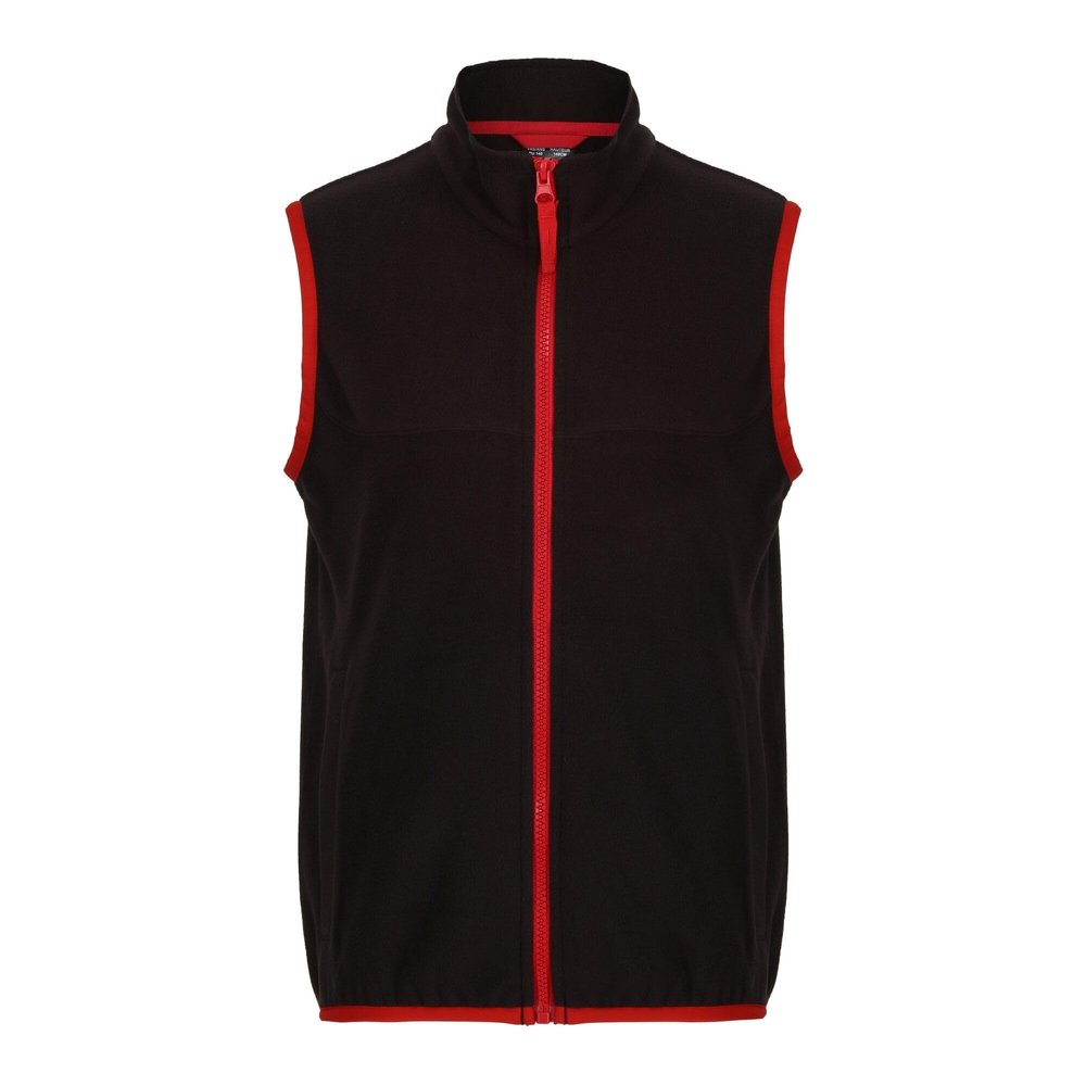 Regatta Childrens/Kids Microfleece Body Warmer (7-8 Years) (Black)