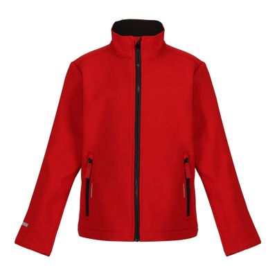 Regatta Professional Boy's Regatta Professional Kids' Ablaze 2-layer SoftshellJacket, Classic Red Black, 34