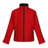 Regatta Professional Boy's Regatta Professional Kids' Ablaze 2-layer SoftshellJacket, Classic Red Black, 34 view 1