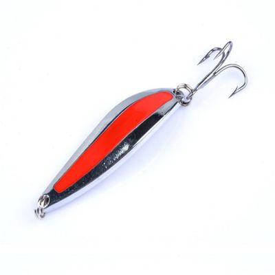 Reocahoo Fishing Lures 1Pcs 5g 7g 10g Metal Sequined Spoon Lure for Fishing Baits Bass Pike Sea Lake Lures Tool Wobblers Spinner Oscillating