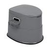 Portable Toilet with Non-Slip Mat Grey view 1