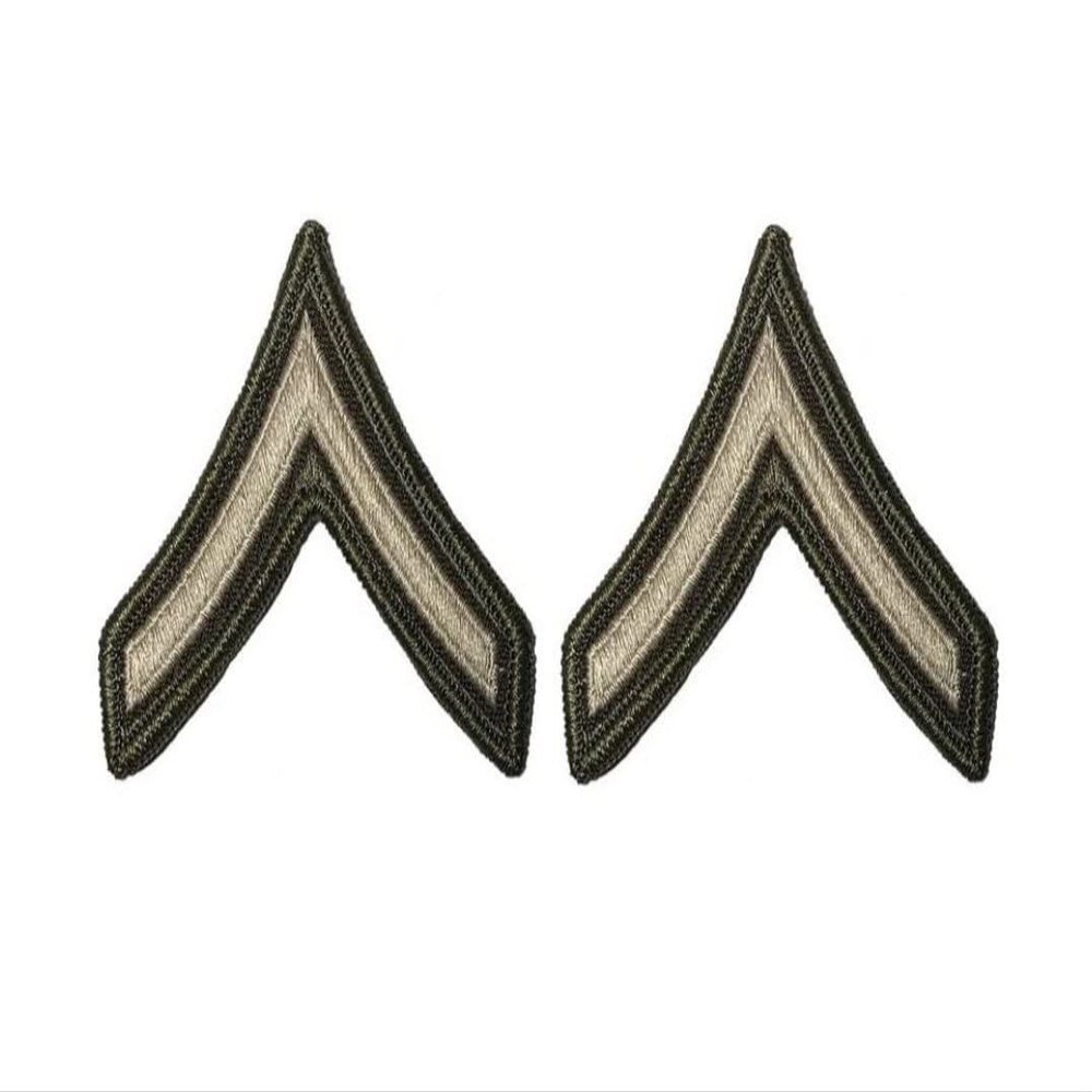 Insignia Depot US ARMY PVT AGSU CHEVERON SMALL/FEMALE