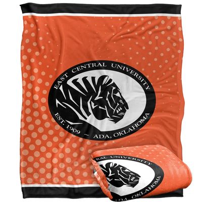 East Central University Blanket, 50"x60" Logo Dots, Silky Touch Super Soft Throw Blanket