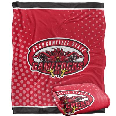 Jacksonville State University Blanket, 50"x60" Logo Dots, Silky Touch Super Soft Throw Blanket