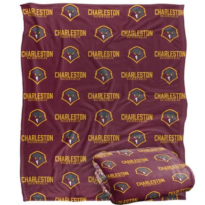 University of Charleston Blanket, 50"x60" Logo Pattern, Silky Touch Super Soft Throw Blanket