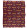 University of Charleston Blanket, 50"x60" Logo Pattern, Silky Touch Super Soft Throw Blanket view 2
