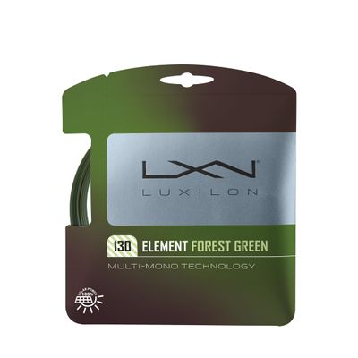 Luxilon Element 130 Tennis String - Set, Forest Green