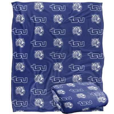 Tennessee State University Blanket, 50"x60" Logo Pattern, Silky Touch Super Soft Throw Blanket