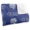 Tennessee State University Blanket, 50"x60" Logo Pattern, Silky Touch Super Soft Throw Blanket view 3