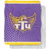 Tennessee Technological University Blanket, 50"x60" Logo Dots, Silky Touch Sherpa Back Super Soft Throw Blanket view 1