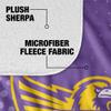 Tennessee Technological University Blanket, 50"x60" Logo Dots, Silky Touch Sherpa Back Super Soft Throw Blanket view 4