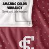Santa Clara University Blanket, 36"x58" Logo Dots, Silky Touch Super Soft Throw Blanket view 4