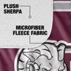 Fordham University Blanket, 50"x60" Primary Logo, Silky Touch Sherpa Back Super Soft Throw Blanket view 4