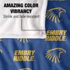 Embry-Riddle Aeronautical University-Daytona Blanket, 50"x60" Logo Pattern, Silky Touch Super Soft Throw Blanket view 4