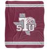 Texas Southern University Blanket, 50"x60" Primary Logo, Silky Touch Sherpa Back Super Soft Throw Blanket view 2