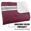 Texas Southern University Blanket, 50"x60" Primary Logo, Silky Touch Sherpa Back Super Soft Throw Blanket view 3