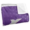 New York University Blanket, 36"x58" Logo Dots, Silky Touch Super Soft Throw Blanket view 3