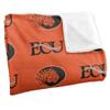 East Central University Blanket, 50"x60" Logo Pattern, Silky Touch Super Soft Throw Blanket view 3